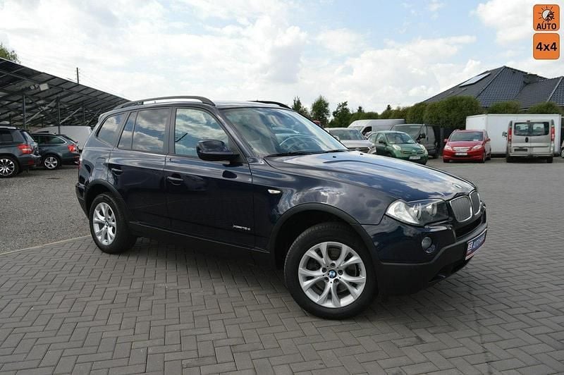 Niebieski Używany 2010 BMW X3 SUV | 26 800 zł (Uczciwa cena) - Obraz 1/4