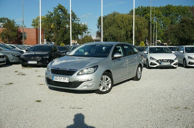 Srebrny Używany 2017 Peugeot 308 Active Kombi | 24 800 zł (Super Cena) - Obraz 1/4