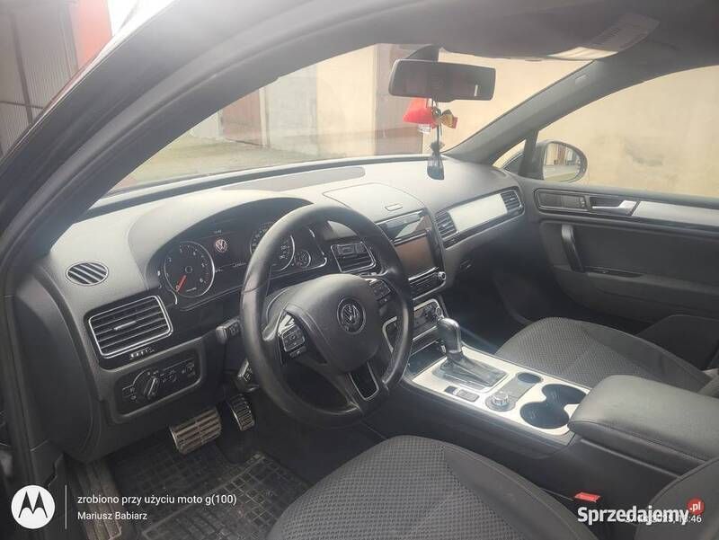 Czarny Używany 2012 VW Touareg SUV | 55 000 zł - Obraz 1/4