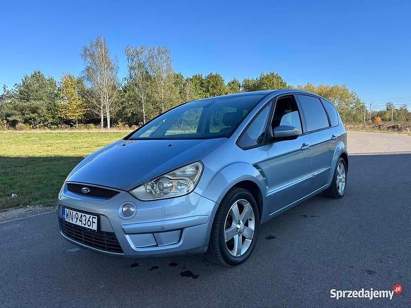 Niebieski Używany 2006 Ford S-MAX S Minivan | 14 500 zł (Dość drogi) - Obraz 1/4