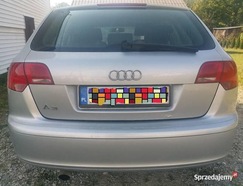 Srebrny Używany 2006 Audi A3 Hatchback | 14 700 zł - Obraz 1/4