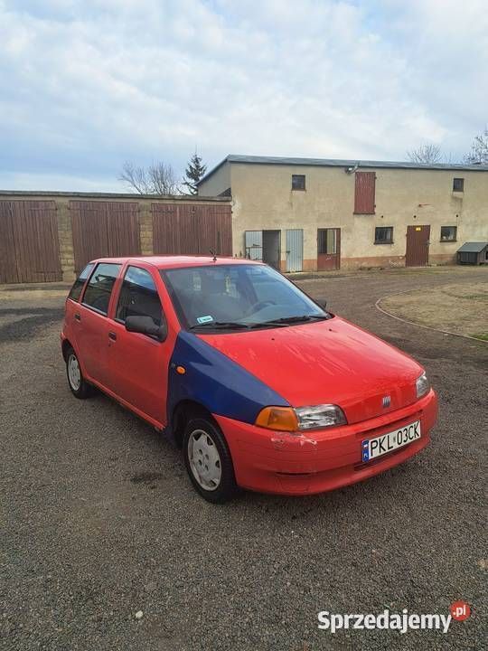 Czerwony Używany 1998 Fiat Punto Hatchback | 2000 zł - Obraz 1/3