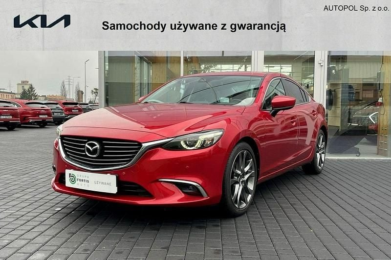 Czerwony Używany 2016 Mazda 6 Sedan/Limuzyna | 79 900 zł (Drogi) - Obraz 1/1