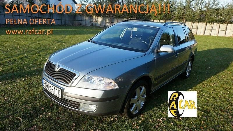 Szary Używany 2006 Skoda Octavia Kombi | 7999 zł (Dobra cena) - Obraz 1/4