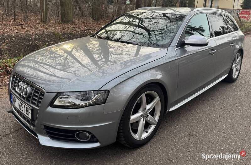 Szary Używany 2010 Audi S4 Kombi | 53 000 zł - Obraz 1/4