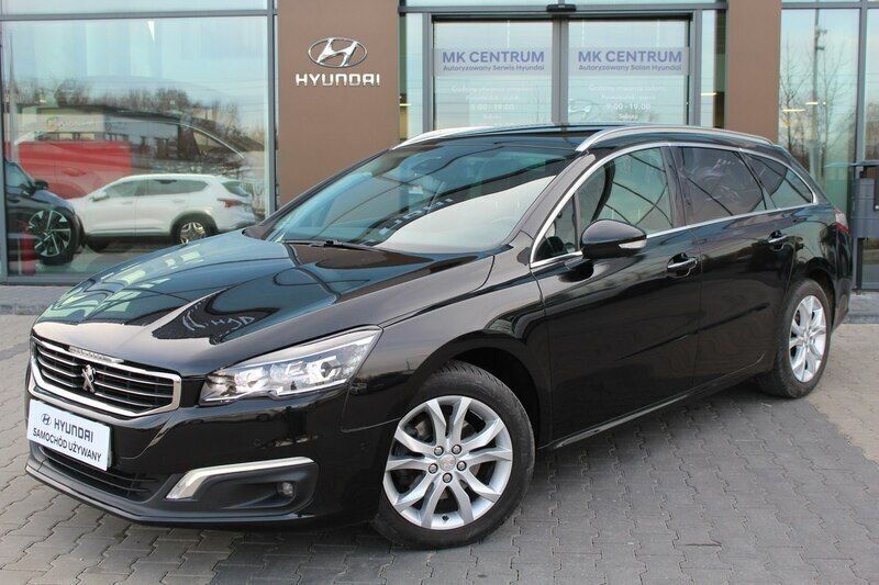 Używany Peugeot 508 Allure 150 KM (110 kW) 2017 Czarny Kombi