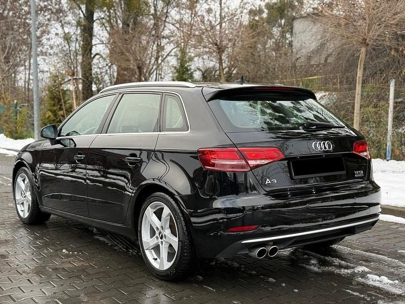 Używany Audi A3 Sportback 190 KM (139 kW) 2019 Czarny (metalik) Hatchback