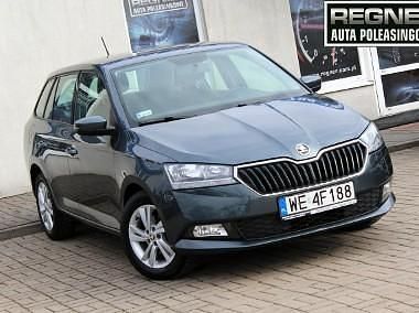 Szary Używany 2021 Skoda Fabia Ambition Kombi | 36 900 zł (Uczciwa cena) - Obraz 1/4
