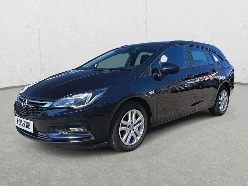 Czarny Używany 2018 Opel Astra Kombi | 39 998 zł (Uczciwa cena) - Obraz 1/4