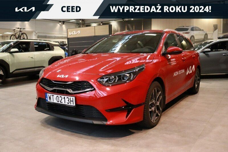 Czerwony Używany 2024 Kia Ceed 2 Kombi | 119 900 zł - Obraz 1/4