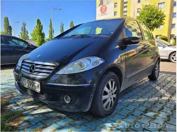 Używany Mercedes A150 95 KM (69 kW) 2005 Czarny Hatchback