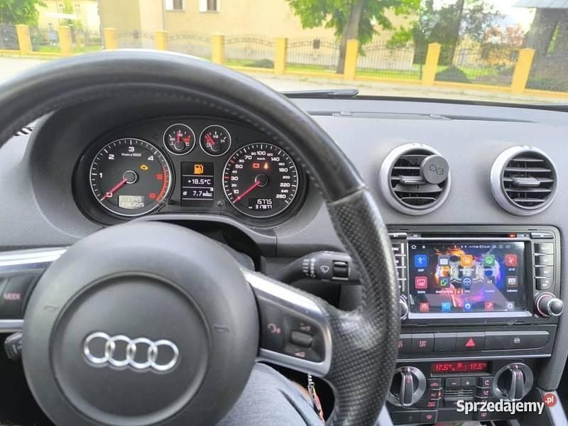 Używany Audi A3 S-Line 2009 Srebrny Hatchback