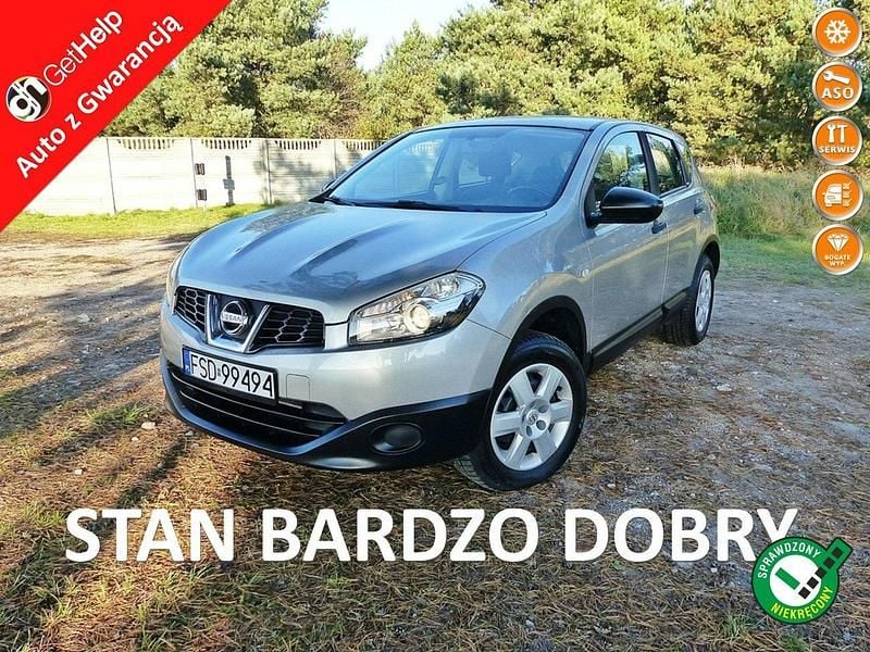 Srebrny Używany 2010 Nissan Qashqai SUV | 28 990 zł (Uczciwa cena) - Obraz 1/4