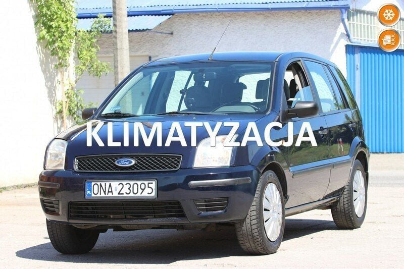 Granatowy Używany 2004 Ford Fusion Hatchback | 4800 zł (Uczciwa cena) - Obraz 1/4