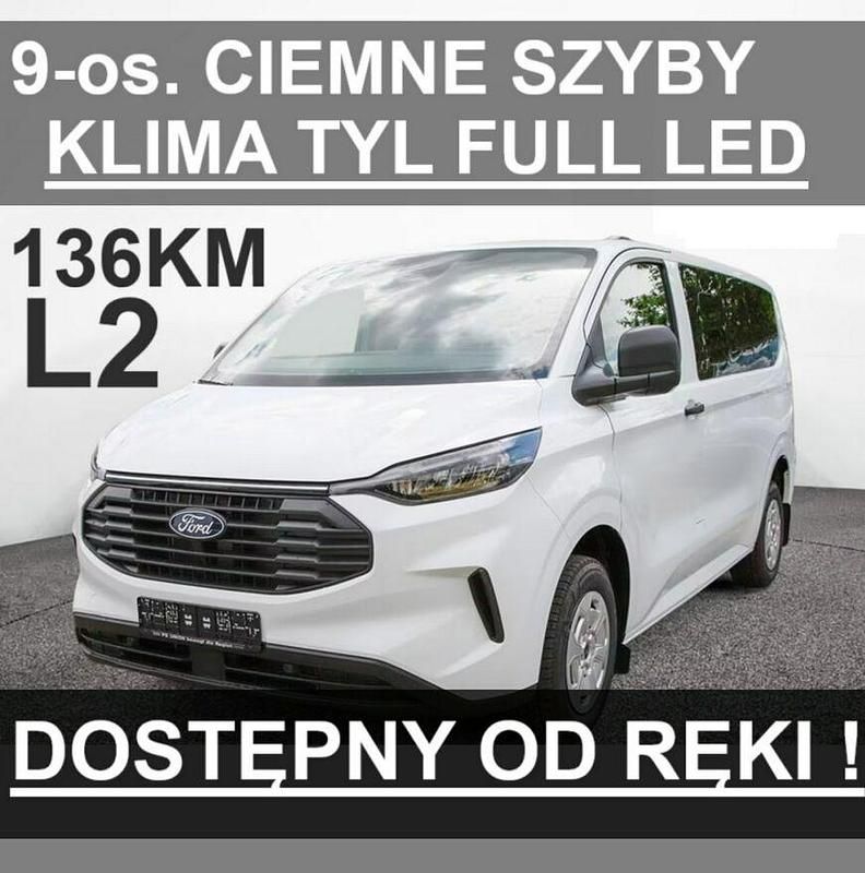 Biały Nowe 2025 Ford Transit Custom Trend Minivan | 169 740 zł (Uczciwa cena) - Obraz 1/4