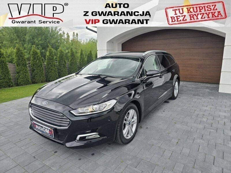 Czarny Używany 2017 Ford Mondeo Kombi | 42 999 zł (Uczciwa cena) - Obraz 1/4