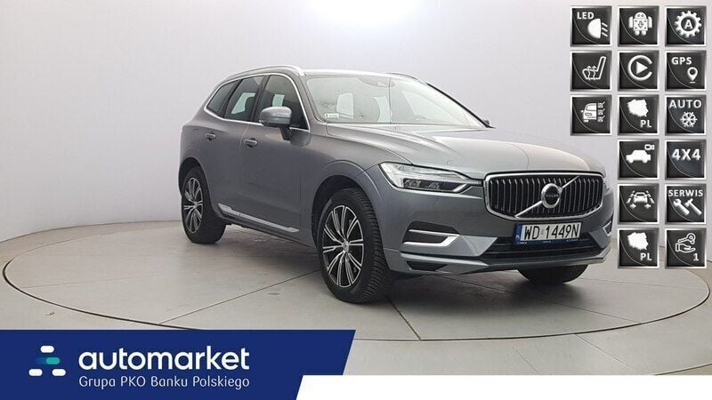 Szary Używany 2019 Volvo XC60 SUV | 147 850 zł (Drogi) - Obraz 1/4