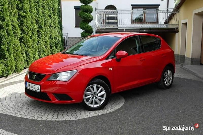 Czerwony (metalik) Używany 2014 Seat Ibiza Hatchback | 23 900 zł (Uczciwa cena) - Obraz 1/4