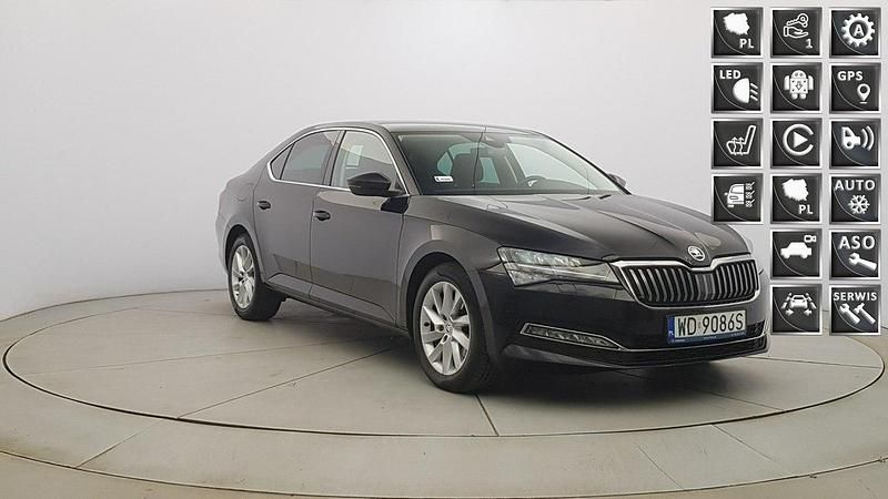 Czarny Używany 2022 Skoda Superb Style Hatchback | 129 850 zł (Drogi) - Obraz 1/4