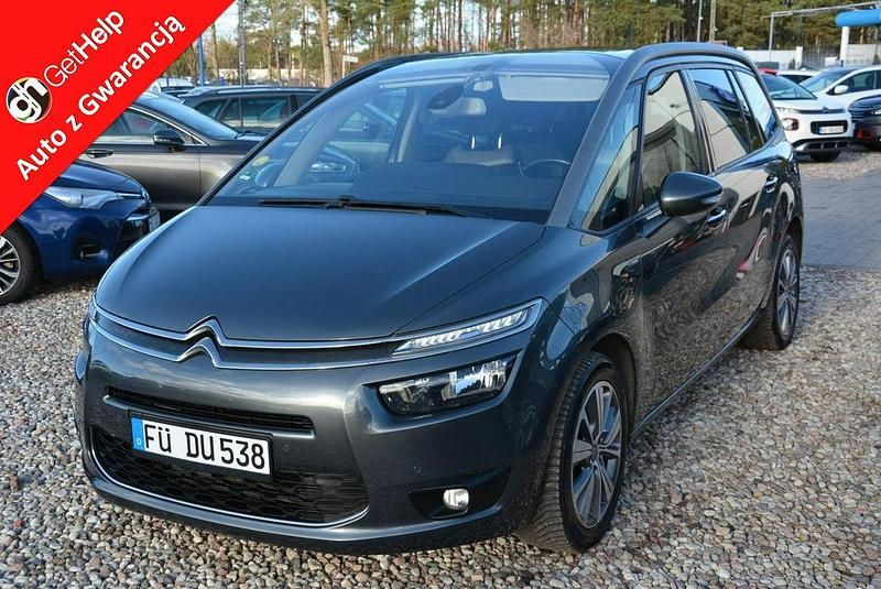 Grafitowy Używany 2014 Citroën Grand C4 Picasso Exclusive Minivan | 38 900 zł (Uczciwa cena) - Obraz 1/4