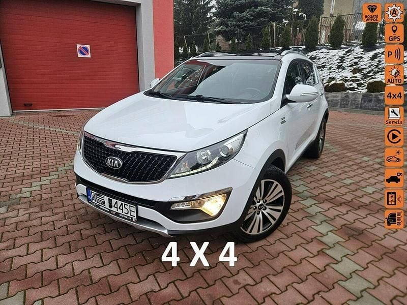 Biały Używany 2014 Kia Sportage SUV | 43 990 zł (Dobra cena) - Obraz 1/4