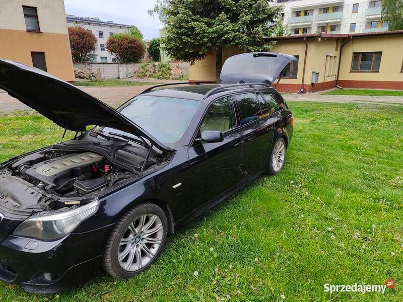 Używany BMW 535 2005 Czarny Sedan/Limuzyna