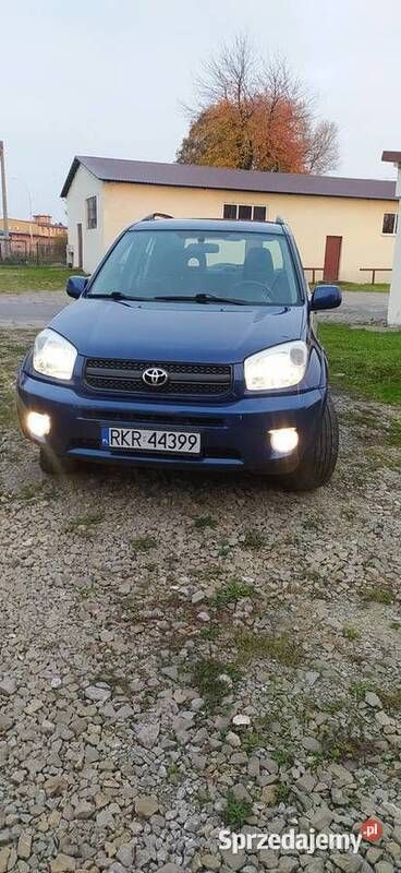 Niebieski Używany 2004 Toyota RAV4 SUV | 26 900 zł (Uczciwa cena) - Obraz 1/4