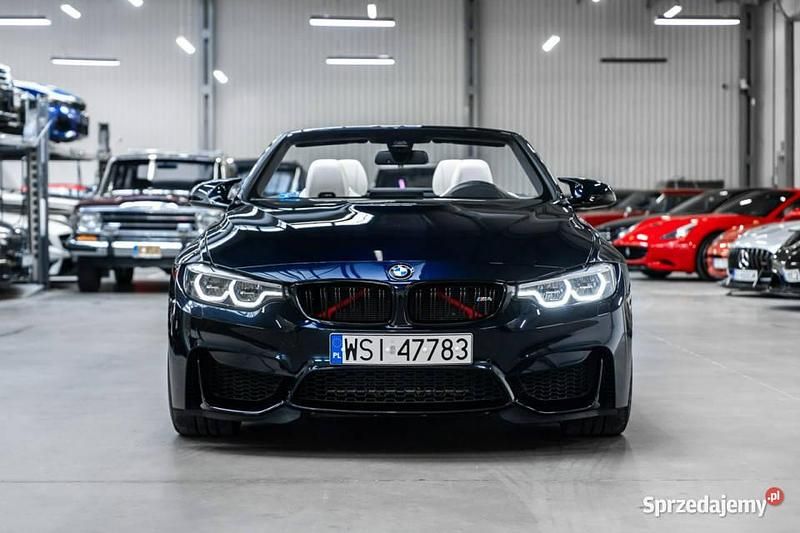 Niebieski ciemny (metalik) Używany 2020 BMW M4 Cabriolet Competition Edition Kabriolet | 319 000 zł - Obraz 1/4