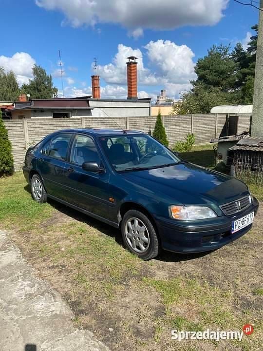 Zielony Używany 1999 Honda Civic Hatchback | 9900 zł - Obraz 1/4