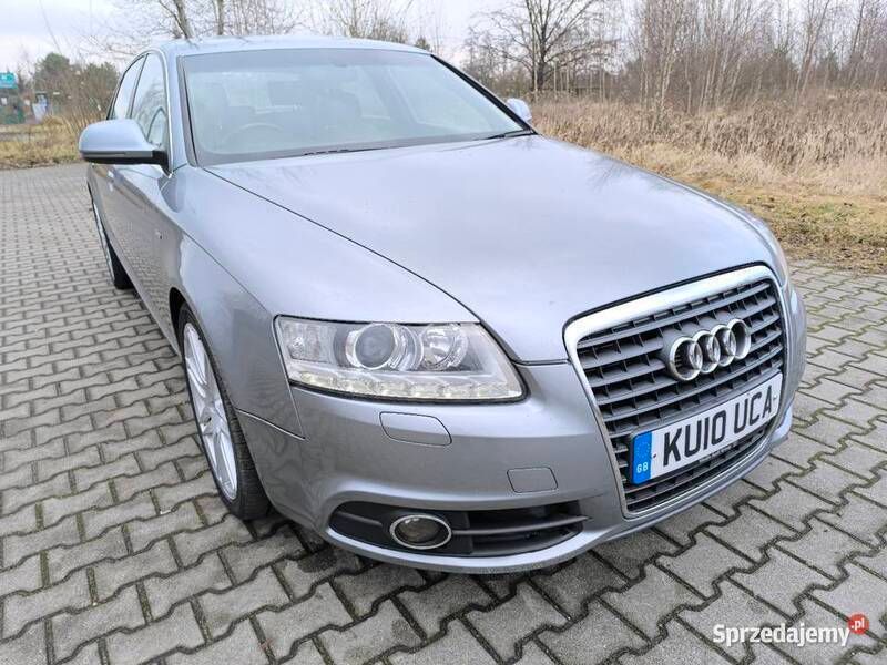 Czarny Używany 2010 Audi A6 S-Line Sedan/Limuzyna | 12 500 zł - Obraz 1/4