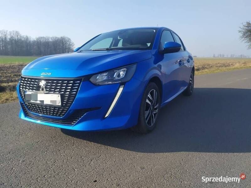 Używany Peugeot 208 2020 Niebieski Hatchback