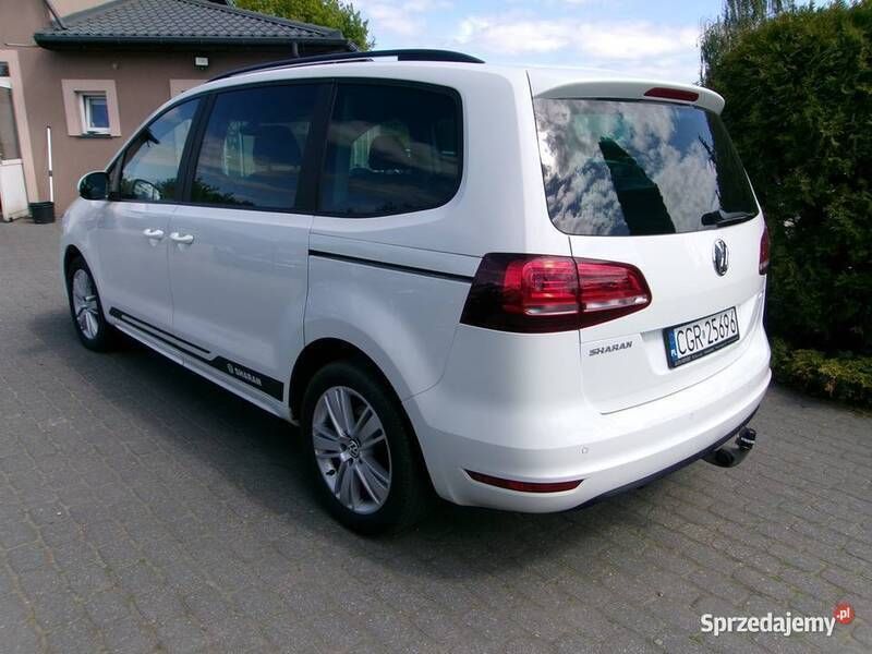 Używany VW Sharan 150 KM (110 kW) 2017 Biały Minivan