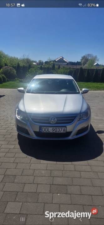 Srebrny Używany 2009 VW CC Sedan/Limuzyna | 28 700 zł (Uczciwa cena) - Obraz 1/4