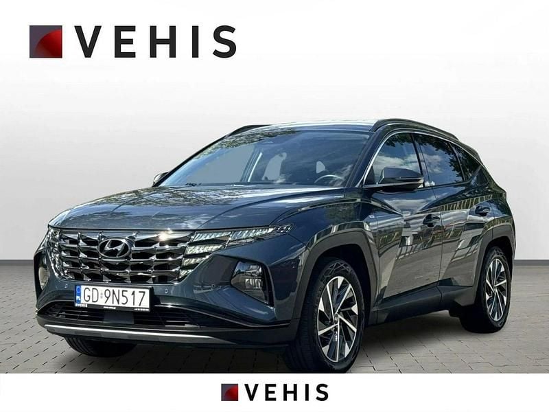 Szary (metalik) Używany 2023 Hyundai Tucson SUV | 118 900 zł (Dobra cena) - Obraz 1/4
