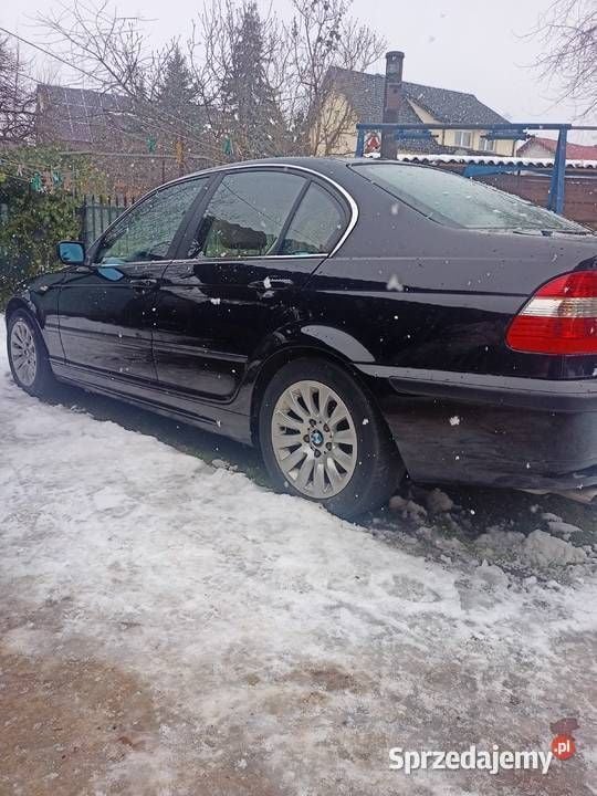Używany BMW 320 2002 Czarny Sedan/Limuzyna