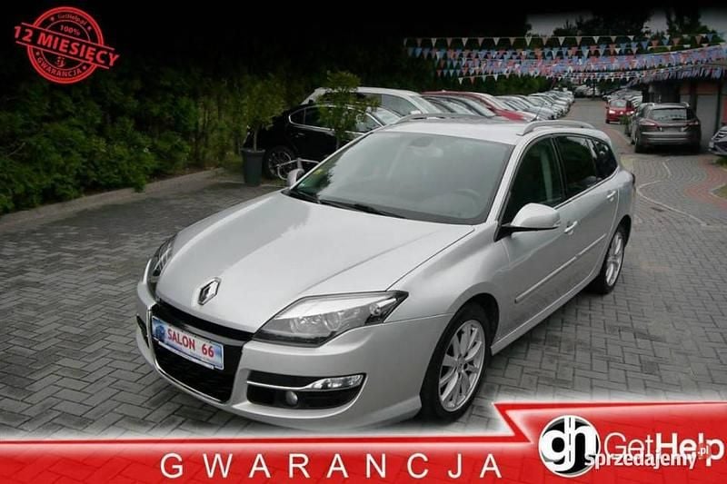Srebrny (metalik) Używany 2012 Renault Laguna III Sedan/Limuzyna | 19 400 zł (Uczciwa cena) - Obraz 1/4