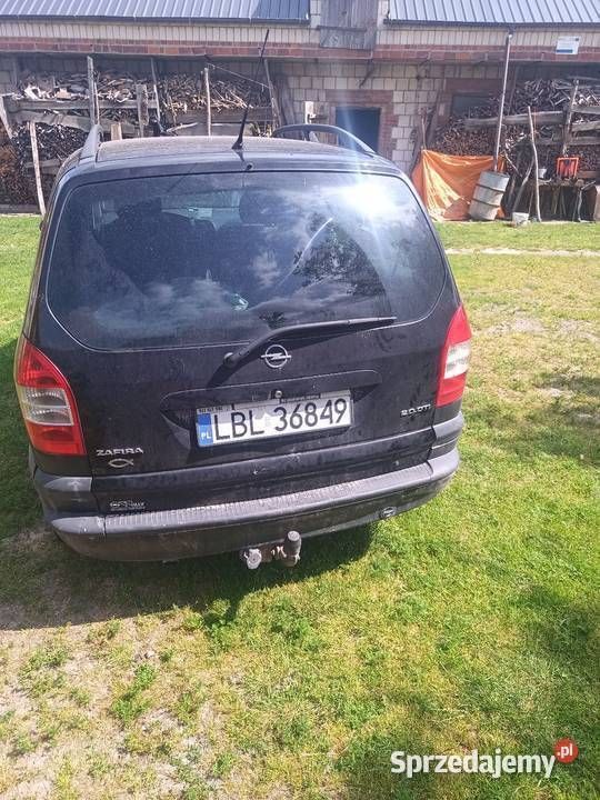 Czarny Używany 2000 Opel Zafira Minivan | 2500 zł (Uczciwa cena) - Obraz 1/4