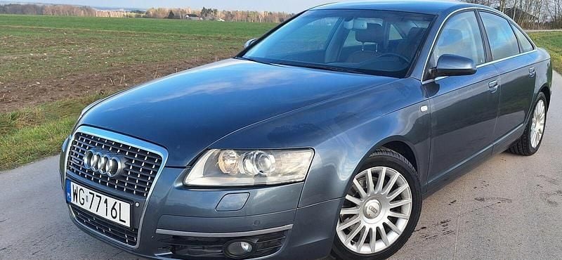 Niebieski Używany 2007 Audi A6 Sedan/Limuzyna | 14 999 zł (Dobra cena) - Obraz 1/4