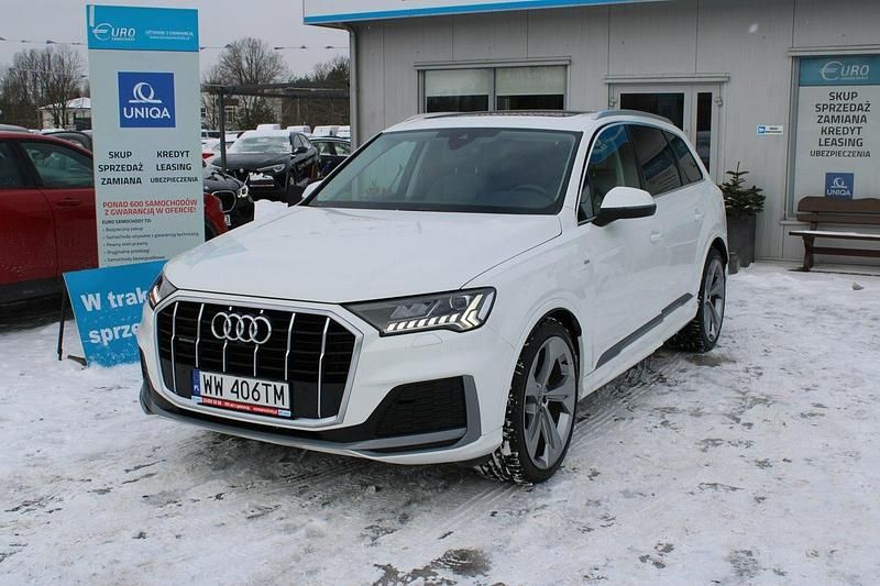 Używany Audi Q7 286 KM (210 kW) 2023 Biały SUV
