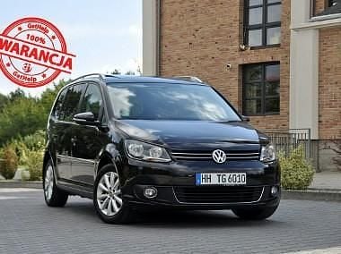 Czarny Używany 2012 VW Touran Minivan | 34 900 zł (Uczciwa cena) - Obraz 1/4