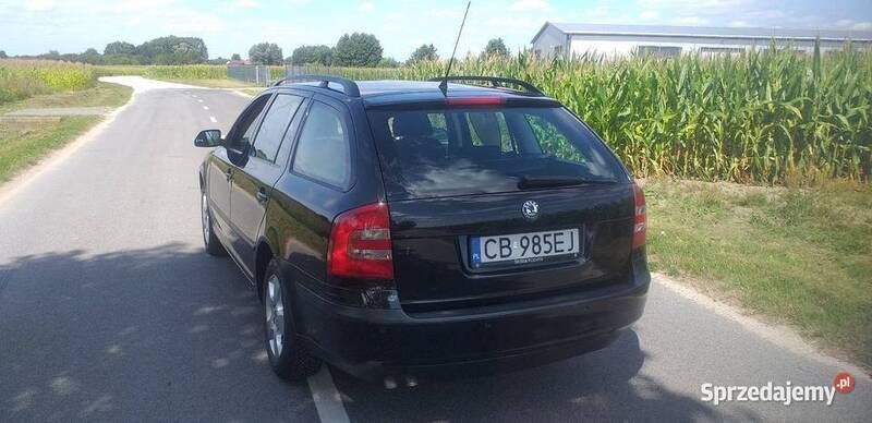 Czarny Używany 2008 Skoda Octavia Kombi | 13 500 zł (Drogi) - Obraz 1/4