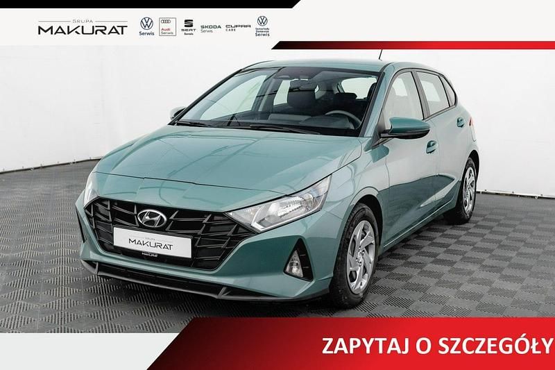 Zielony Używany 2023 Hyundai i20 Pure Hatchback | 52 850 zł (Uczciwa cena) - Obraz 1/4