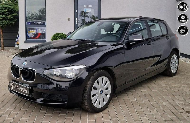 Czarny (metalik) Używany 2012 BMW 116 Hatchback | 9900 zł - Obraz 1/4