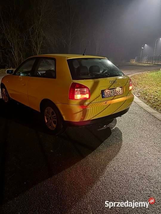 Żółty Używany 2002 Audi A3 Hatchback | 3500 zł (Uczciwa cena) - Obraz 1/4