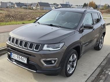Szary Używany 2018 Jeep Compass Limited SUV | 59 800 zł (Uczciwa cena) - Obraz 1/4