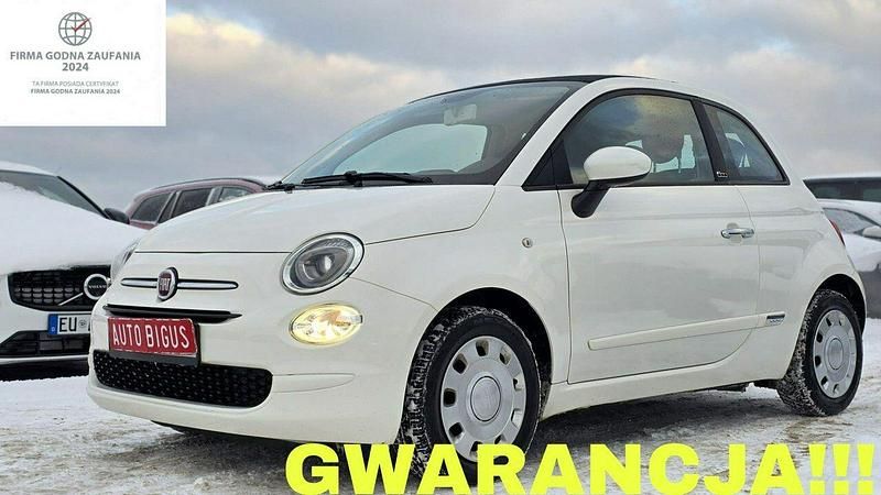 Używany Fiat 500 70 KM (51 kW) 2016 Biały (metalik, perła) Hatchback