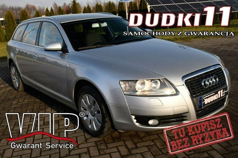 Srebrny Używany 2007 Audi A6 Sedan/Limuzyna | 15 900 zł (Dobra cena) - Obraz 1/3