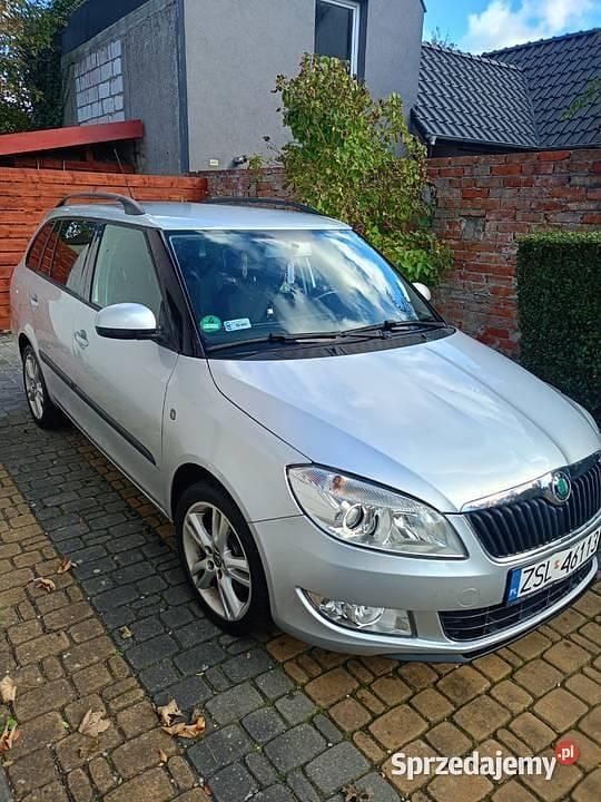 Srebrny Używany 2011 Skoda Fabia Hatchback | 10 900 zł (Dobra cena) - Obraz 1/4