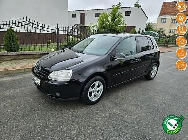 Czarny Używany 2007 VW Golf V Hatchback | 14 999 zł (Uczciwa cena) - Obraz 1/4