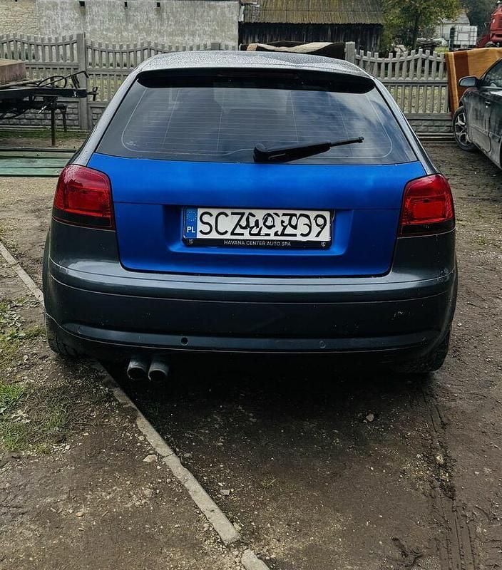 Szary Używany 2006 Audi A3 Coupe | 10 000 zł (Uczciwa cena) - Obraz 1/4